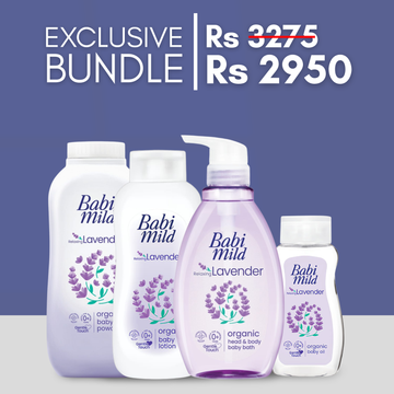Babi Mild Lavender Baby Care Bundle - Babi Mild Pakistan