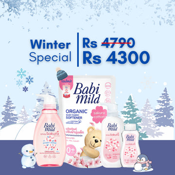 Babi Mild White Sakura Winter Bundle