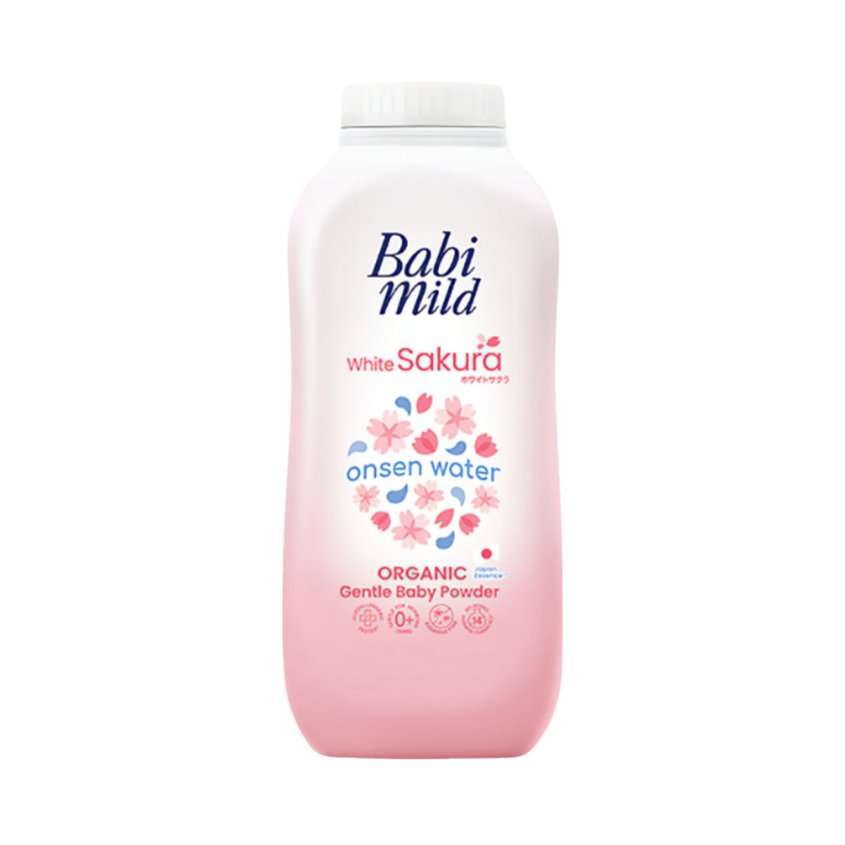 Babi Mild White Sakura Organic Baby Powder 160g