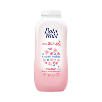 Babi Mild White Sakura Organic Baby Powder 160g