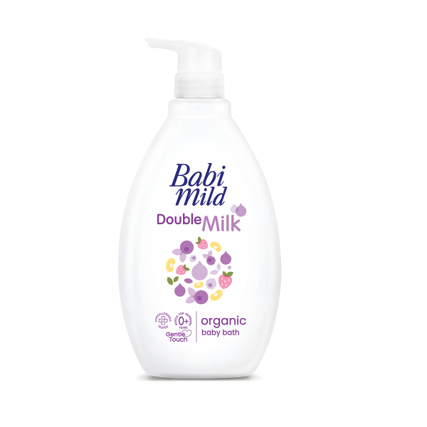 Baby Mild Double Milk Organic Baby Bath 800 ml
