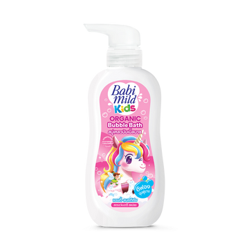 Baby Mild Kids Anti-Bacterial Organic Bubble Bath Strawberry Splash 400ml