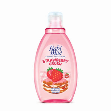 Baby Mild Strawberry Crush Organic Head & Body Baby Bath 180 ml