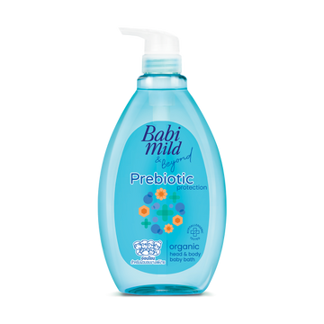 Baby Mild & Beyond Prebiotic Protection Organic Head & Body Baby Bath 800 ml