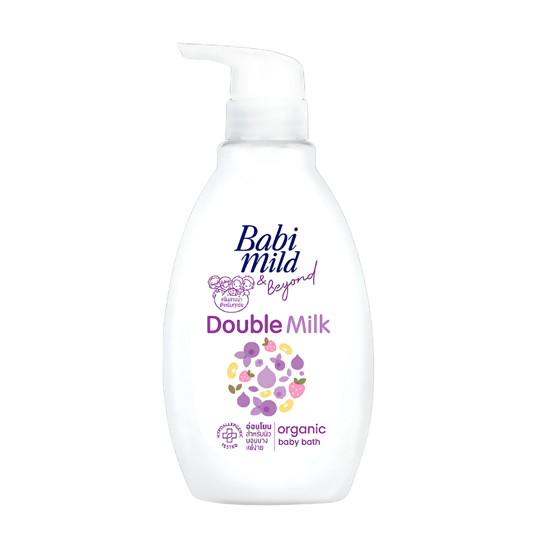 Baby Mild & Beyond Double Milk Organic Baby Bath 380 ml