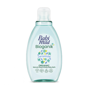 Baby Mild Bioganik Organic Natural Head & Body Baby Bath 180 ml