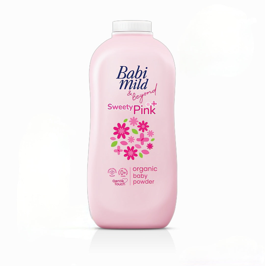 Baby Mild & Beyond Sweety Pink Organic Baby Powder 350 g